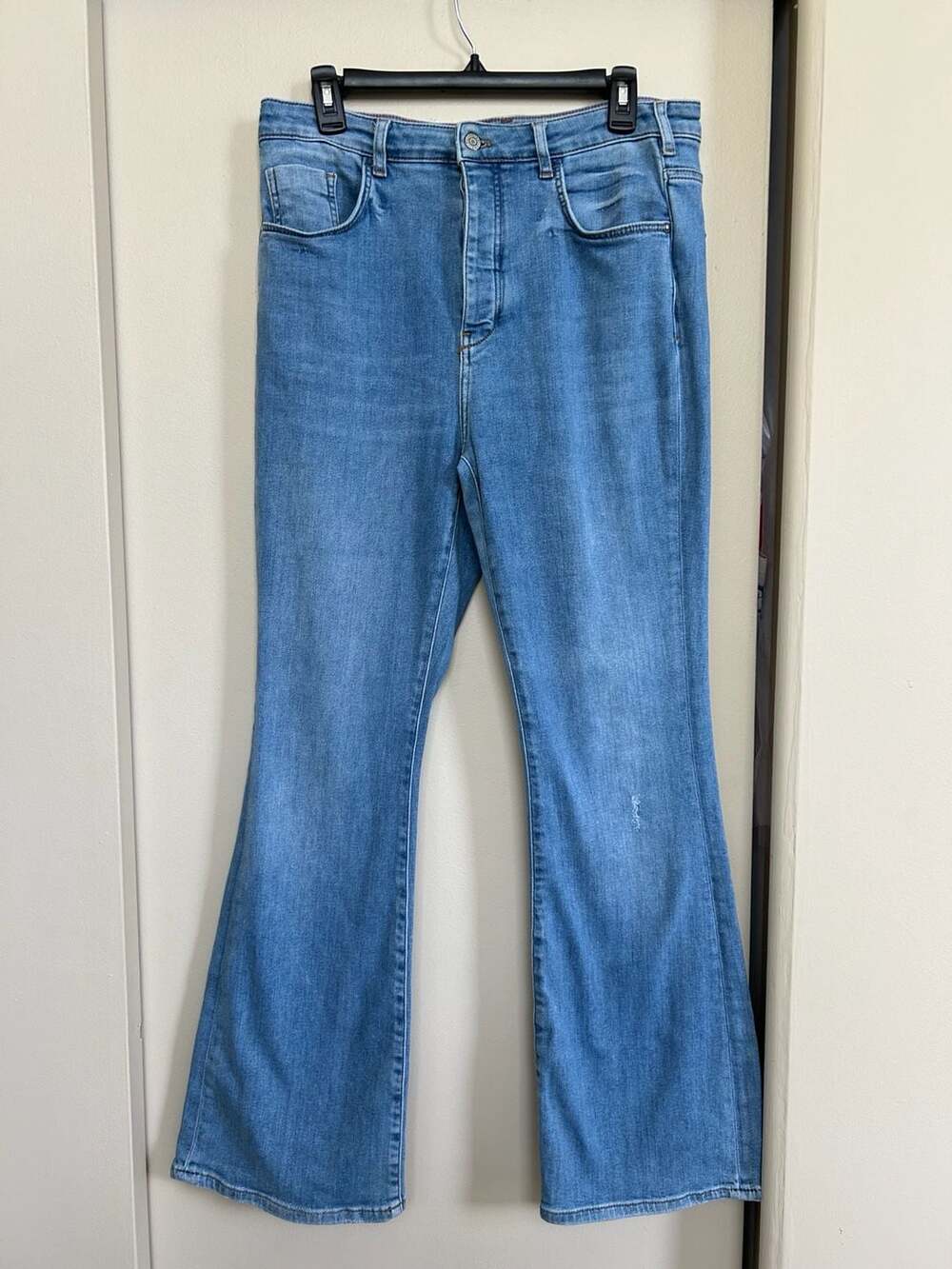 Anthropologie Pilcro High-Rise Flare Jeans, 31